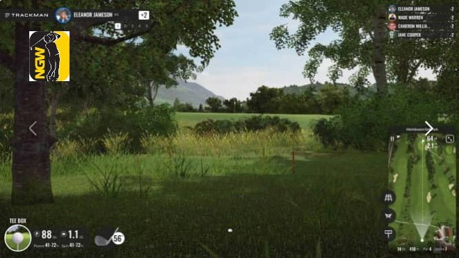 2 Hour Trackman Golf Course Simulator Play