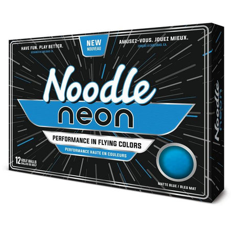 Noodle NEON Golf Balls - Blue - Niagara Golf Warehouse TAYLORMADE GOLF BALLS