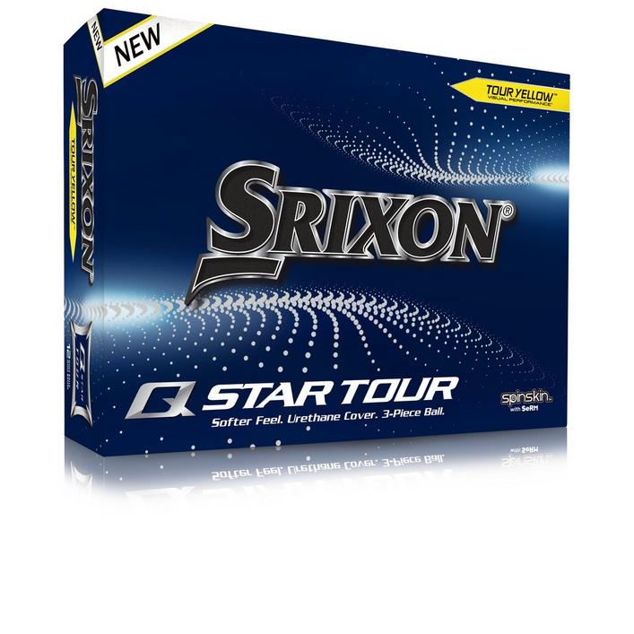 Srixon Q-Star Tour 4 Golf Balls- Yellow - Niagara Golf Warehouse CLEVELAND SRIXON GOLF BALLS