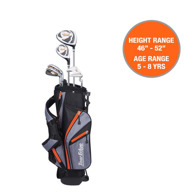 Tour Edge Hot Launch HL-J Junior Set- 46"-52"- 5-8 years - Niagara Golf Warehouse TOUR EDGE Junior Package Sets