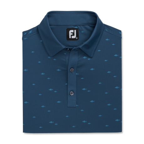 FootJoy School Of Fish Men’s Golf Polo - Niagara Golf Warehouse FOOTJOY Men's Golf Shirt