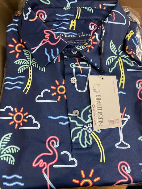 Pilatti Uomo Mens Golf Shirt