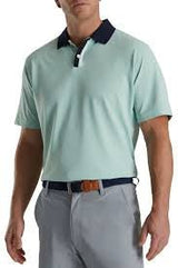 Footjoy Solid W Stripe Placket - Niagara Golf Warehouse FOOTJOY Men's Golf Shirt