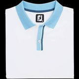 Footjoy Solid W Stripe Placket - Niagara Golf Warehouse FOOTJOY Men's Golf Shirt