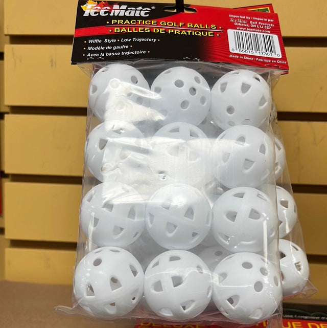TeeMate Practice Golf Balls - Niagara Golf Warehouse GDF ACCESSORIES