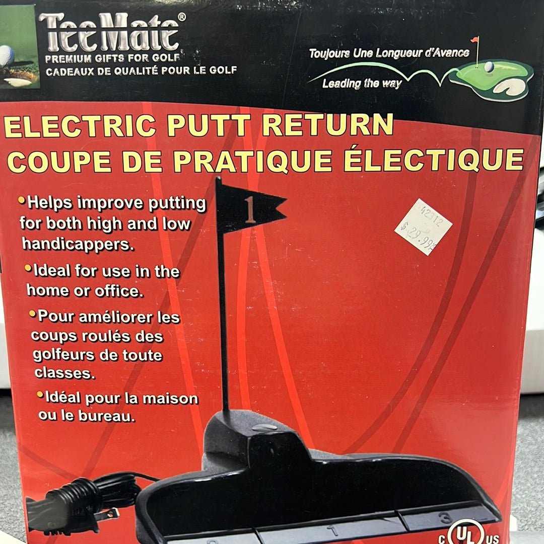 Teemate electric putt return