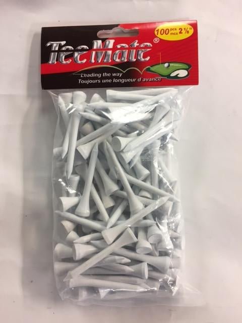 Tee Mate 2 1/8” 100 pcs tees