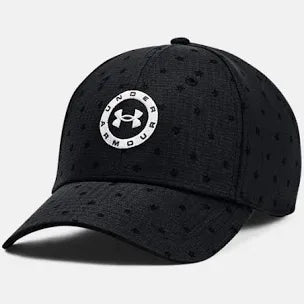 Under Armour Men's Jordan Spieth Tour Adjustable Hat - Black, Osfm