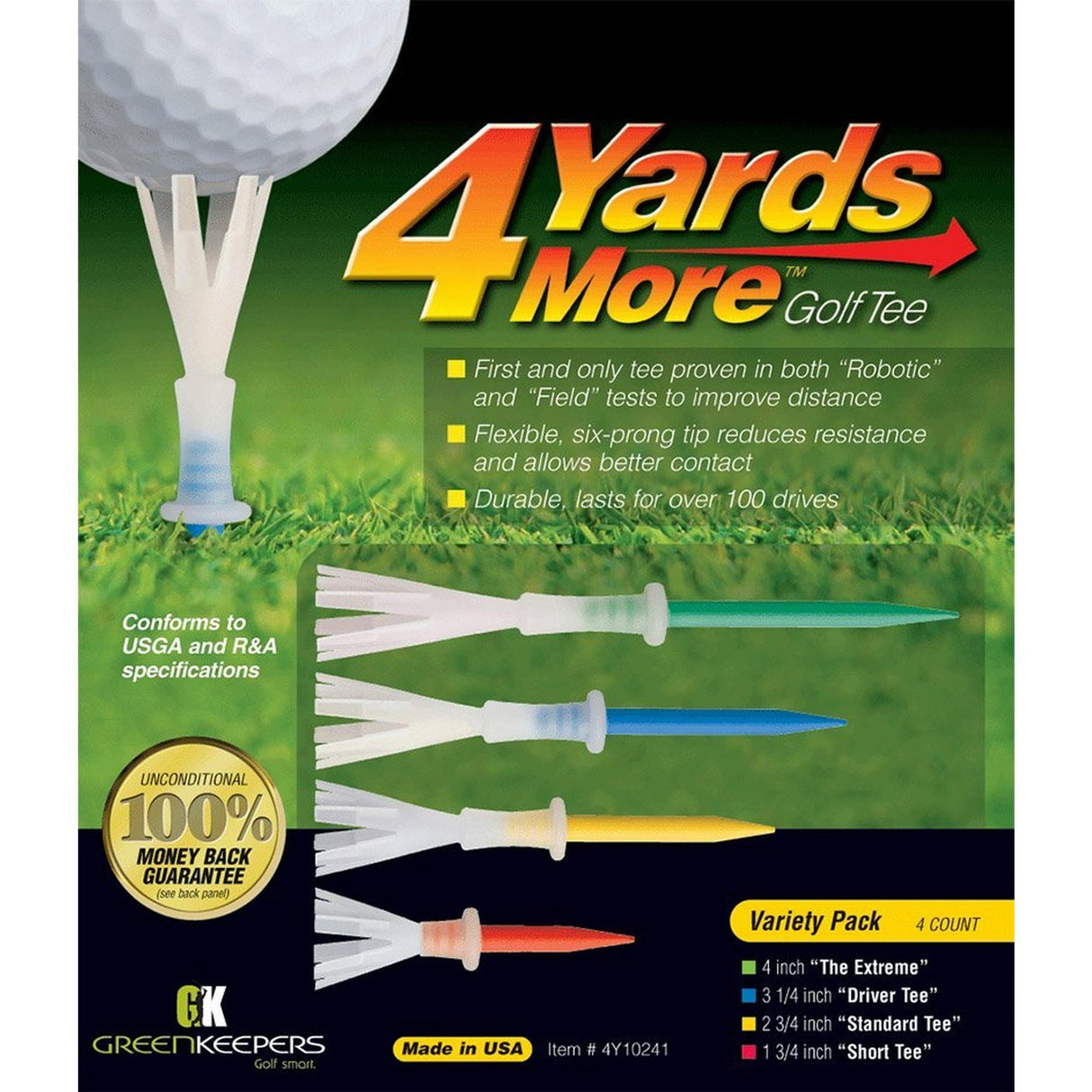 4 Yards More Variety pack - Niagara Golf Warehouse GDF ACCESSORIES