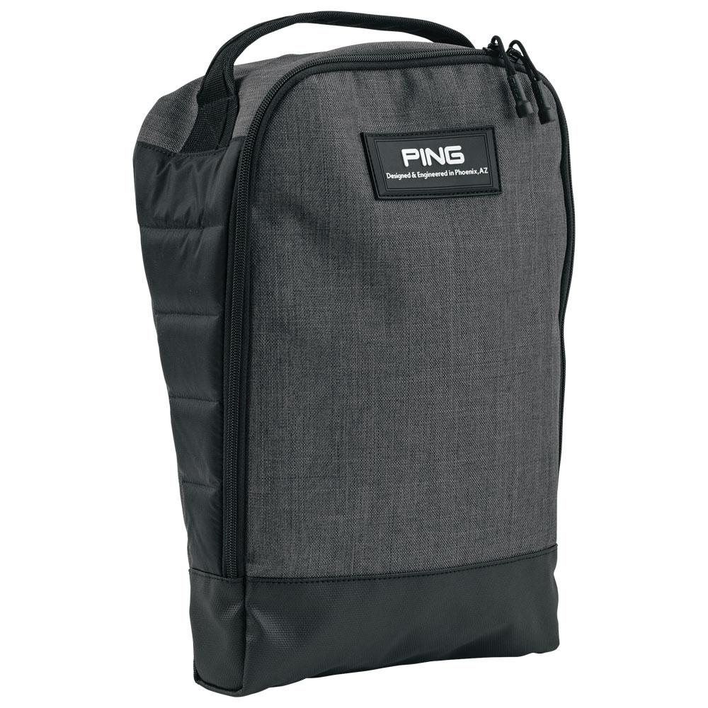 PING Heathered Grey Shoe Bag - Niagara Golf Warehouse PING ACCESSORIES